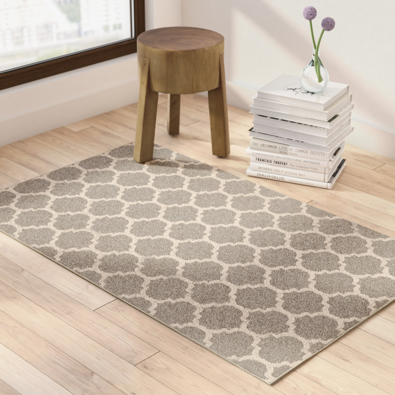 Charlton Home Moore Gray Area Rug & Reviews Wayfair